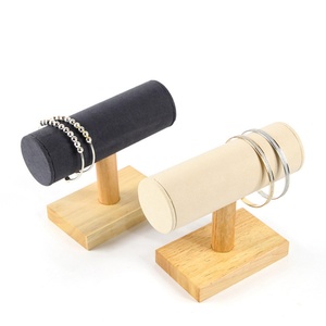 Wood Cheap Jewelry Display Storage <b>Watch</b> Headband Stand Bracelet Displays Stand - Product Image 2