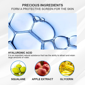 OEM <span class=keywords><strong>crema</strong></span> viso acido ialuronico 72H idratante Multi-molecolare HA profonda idratazione Anti-rughe <span class=keywords><strong>rimpolpante</strong></span> per tutti i GMP Aqua Squalane - Product Image 4