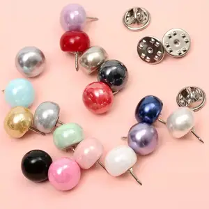 Factory Price 1.2cm Hidden Snap Pearl Button Press Studs Sewing On Wowen's Shirt Custom Snap Buttons For Clothing