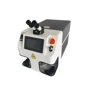 Mini máquina de solda a laser 200w yag, máquina de solda dourada e prateada para soldagem a laser de joias