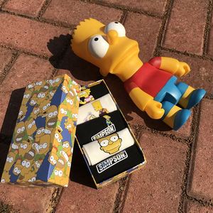 Logo personnalisé en gros, Meias en coton, chaussettes imprimées de dessin animé avec boîte - Product Image 2