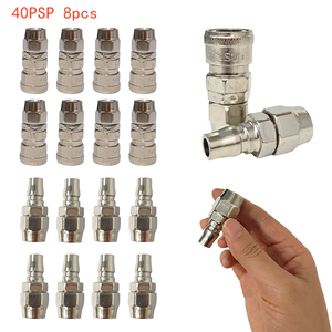 Raccord rapide de type C PS PP pour compresseur d'air pneumatique, pompe à air, tuyau de gaz PU, outil de raccordement rapide mâle et femelle pour gaz du bois - Product Image 3