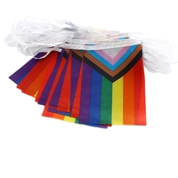 Drapeau triangulaire personnalisé avec logo de club, guirlande de fanions en PVC, vente en gros, drapeau personnalisé d'usine, guirlande de fanions pour anniversaire, festival, promotion
