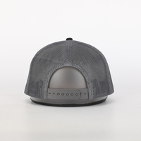Gorra Trucker de 5 Paneles de Alta Calidad, Gorra de Malla con Parche Tejido Personalizado al por Mayor para Deportes, Orificios Circulares, Gorras Clásicas para Hombre de Alto Rendimiento