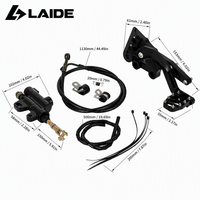 Pièces CNC renforcées pour système de frein à pied Sur Ron Light Bee, pièces de moto robustes, pièces de mise à niveau pour moto électrique tout-terrain