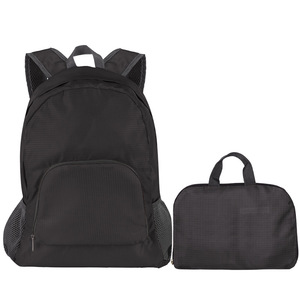 Hot Sale Custom logo Waterproof Portable Oxford Fashion Lightweight Zipper Wholesale Foldable <b>Backpack</b> Daily Foldable <b>Backpack</b> - Product Image 5