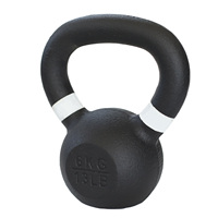 Kettlebell en fonte à logo personnalisé 4-32kg Ensemble d'haltérophilie Kettlebell de haute qualité