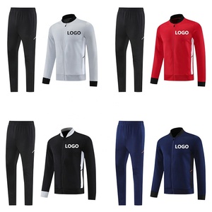 Nuove Divise da <span class=keywords><strong>Calcio</strong></span>, Giacche a Maniche Lunghe, Completi Invernali per Uomo e <span class=keywords><strong>Donna</strong></span>, Tute da <span class=keywords><strong>Calcio</strong></span> con Zip Integrale, Set Personalizzabile per Squadre - Product Image 1