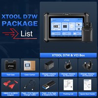 Herramienta de Diagnóstico Automotriz Inalámbrica Universal XTOOL D7W con CAN FD/DOIP