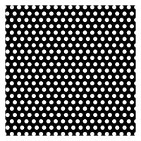 Maille de fil métallique en acier inoxydable perforée avec trous hexagonaux et service de découpe sur mesure de fournisseurs chinois