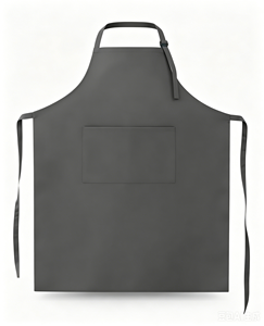 Grembiule Personalizzato con Cinturino Regolabile al Collo e Tasca Frontale |   Grembiule da Lavoro per Ristorante, Caffetteria e Cucina con Stampa Logo Personalizzata - Product Image 4