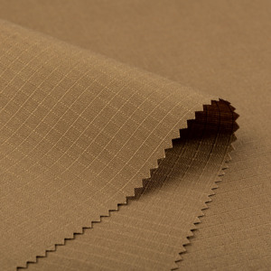 Tela RTS Camuflaje Ripstop Teñido Liso T/C 80/20 Anti Rasgado Corote Marrón Para Engranajes Tácticos - Product Image 4