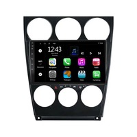 Sistema de Audio para Auto Android 15 para Mazda 6 2004-2015 con Carplay y Android Auto Inalámbricos, Navegación GPS, Reproductor de DVD USB