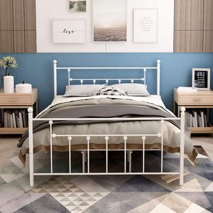 Nordic Luxury Iron <strong>Bed</strong> Modern Simple Princess Iron Frame <strong>Adjustable</strong> Bunk <strong>Bed</strong> <strong>Small</strong> <strong>Single</strong> King Size Metal <strong>Bed</strong> - Product Image 3