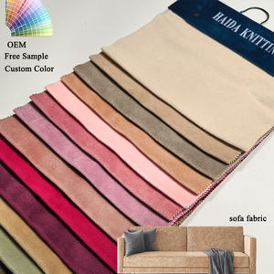 Rollo de Tela de Tapicería de Terciopelo de Hielo, Terciopelo Machacado Sólido, Tejido de Punto, Resistente al Agua, Transpirable, Textura Estable, al por Mayor - Product Image 1