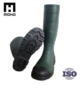 <span class=keywords><strong>Stivali</strong></span> <span class=keywords><strong>da</strong></span> Lavoro Unisex Impermeabili con Punta in Acciaio, Alti fino al Ginocchio, <span class=keywords><strong>Comodi</strong></span> <span class=keywords><strong>Stivali</strong></span> in PVC Traspiranti e Termici per l'Inverno - Product Image 4