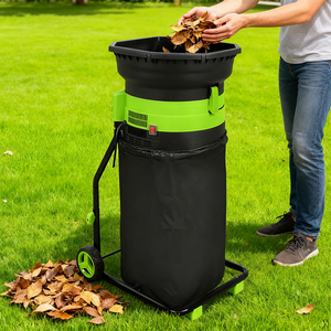 Vertak ad alta potenza <span class=keywords><strong>elettrico</strong></span> foglia trituratore senza lame da giardino con ruote portatile cortile foglia trinciatrice per Compost cura del prato - Product Image 1