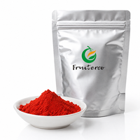 Poudre d'astaxanthine naturelle 1%-10% CAS 472-61-7 Extrait d'Haematococcus Pluvialis Qualité alimentaire Matière première en vrac
