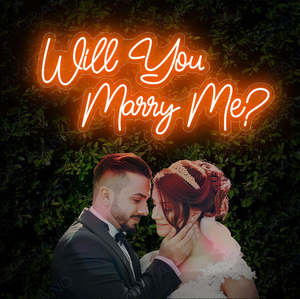 Mi sposerai un'insegna al Neon a Led con luce pubblicitaria illuminata e impegnata in insegne al Neon personalizzate in acrilico per i club del Bar di nozze - Product Image 4