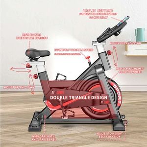 Vélo de spinning d'intérieur unisexe en acier avec logo personnalisé pour salle de sport et équipement de fitness - Product Image 5