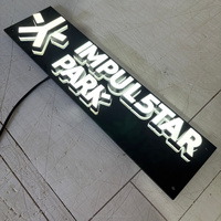 Letrero Luminoso LED 3D Personalizado al por Mayor con Letras de Canal Retroiluminadas y Base Acrílica, Logotipo Iluminado para Decoración de Paredes Interiores de Tiendas y Bares