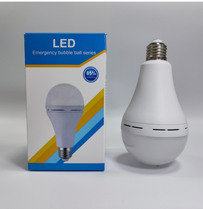 7W 9W 12W 15W Rabattierte Wiederaufladbare LED-Glühbirne Rohmaterial Notfall-LED-Beleuchtungsbirne E27 LED-Birne - Product Image 1