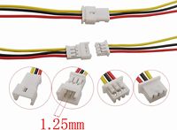 Faisceau de câbles en silicone JST GH 1,25 mm 3P pour contrôleur de vol Pixhawk, ESC, GPS et télémétrie