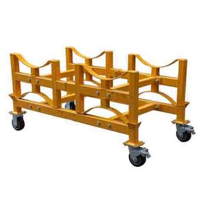 Thép trống xử lý Dolly với khung và <span class=keywords><strong>Rack</strong></span> cho ngang xếp chồng 1-1.5 tấn công suất 55 gallon trống - Product Image 4