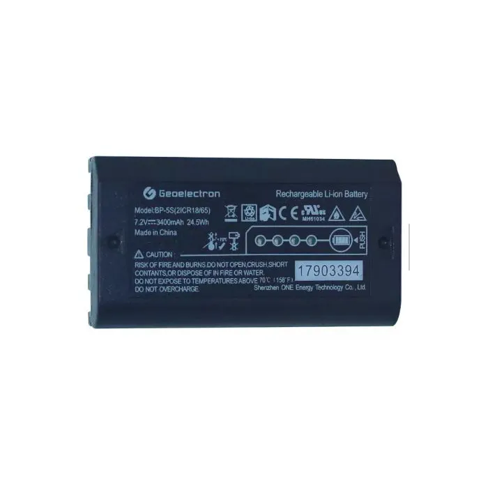 Baterai BP-5S, baterai pengontrol Data Stonex 7.2V 3400mAh