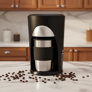 Cafetière à <span class=keywords><strong>filtre</strong></span> miniature à une tasse avec tasse, <span class=keywords><strong>petite</strong></span> cafetière à <span class=keywords><strong>filtre</strong></span> individuelle avec tasse à café, pour la maison, le bureau, le camping-car - Product Image 5