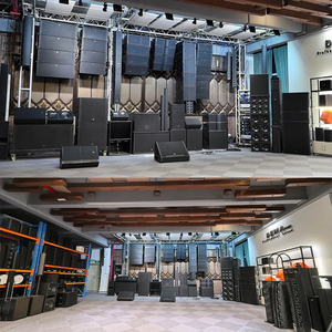 Long Throw 8x3\" Passive <strong>Pro</strong> Audio System 4&Omega; Outdoor Beam Control <strong>Line</strong> <strong>Array</strong> <strong>Speaker</strong> Wooden Construction - Product Image 6