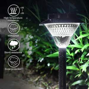Lámpara Solar de Jardín con Estaca, Decorativa para Exteriores, Impermeable IP65, con Batería de Gran Capacidad, Venta al Por Mayor - Product Image 2