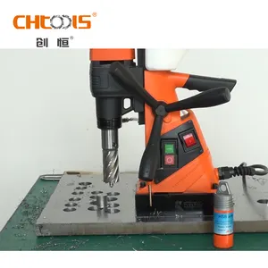 Ready to ship magnetic drill machine 35mm type CHTOOLS magnetic base drill press for sale