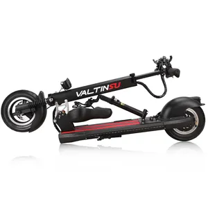 Mais recente 2 roda 40 kmh de longo alcance 350w scooter elétrica dobrável 500 watts de longo alcance