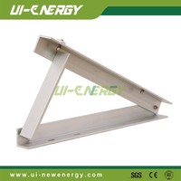 UN Solar racking Segitiga atap datar ballast flat atap beton pemasangan Panel Kit segitiga tetap solar mounting frame