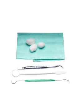 Kit monouso per esame orale dentale, set combinato per l'igiene orale, confezione combinata da sei pezzi - Product Image 1