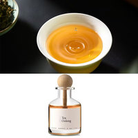 Désodorisant en spray parfumé au thé blanc Oolong pour la maison et la voiture, parfum de thé naturel longue durée, flacon en verre