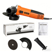 Mini-meuleuse d'angle 50 mm sans balais 240 V pour le bois, outil électrique avec contrôle de vitesse, meuleuse d'angle 125 mm 1500 W