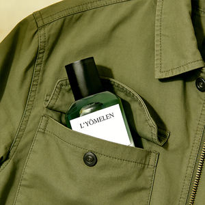 Parfum de luxe longue durée pour homme, senteur florale fruitée de pêche et de rose, notes florales naturelles, vanille chaude et douce, Cologne - Product Image 2