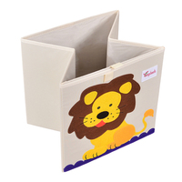 Grande boîte de rangement pliable en tissu Oxford à motif de dessin animé, mignonne, pour vêtements et articles divers, organisateur de jouets pour enfants