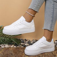 Chaussures de sport décontractées pour femmes 2025 Printemps/Été Blanches Multifonctionnelles avec Logo Personnalisé Tendance Mode Chaussures de Marche
