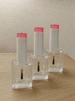 Flacons de vernis à ongles en verre spécial avec bouchon à vis, estampage à chaud, sérigraphie, 10 ml, sans huile, échantillon, couleur personnalisée, OEM, logo personnalisé