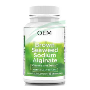 Capsules de supplément d'alginate de sodium de qualité alimentaire Ausreson OEM - Product Image 2