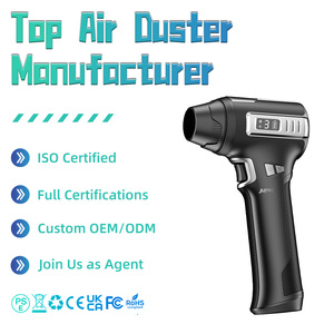 Souffleur d'air électrique JUFINX Turbo Jet sans fil, souffleur d'air comprimé portatif pour le detailing automobile, le nettoyage des claviers d'ordinateur - Product Image 1