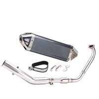 Nuevo Tubo de Escape de Acero Inoxidable para Motocicleta Yamaha R15 V3 y MT-15, Ajuste Universal, Embalaje en Caja, Reequipamiento/Actualización