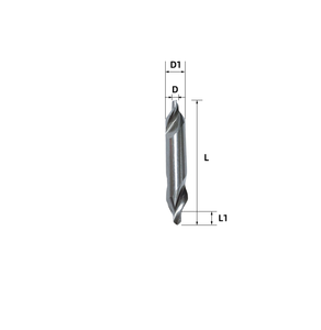 Tốc độ cao thép tùy chỉnh HSS 5*12 trung tâm khoan bit cho máy tiện trung tâm khoan công cụ OEM - Product Image 2