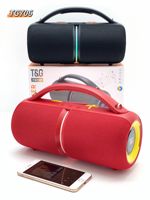 Altavoz Subwoofer Estéreo Inalámbrico T&G TG-706 con Bluetooth, Portátil para Deportes al Aire Libre, con Luz LED, Bolsa de Transporte, 30W de Bajos, 3600MAH