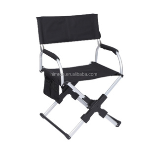 Chaise de camping pliante en alliage d'aluminium de haute qualité, portable, pour la pêche, le loisir et le maquillage, chaise de réalisateur - Product Image 1
