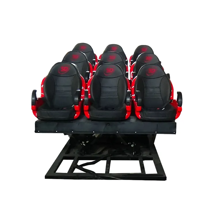 5D Cinema Dynamic Multi-Seat Motion System 12D 7D 3D 4D Theater Chair Seat MR Equipment for Enhanced Cinematic Experience