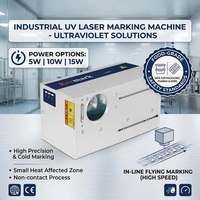 Nouvelle machine de codage laser UV haute précision à refroidissement par eau pour lingettes humides, codage de date haute vitesse CE ISO